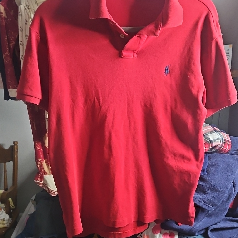 Ralph‎ Lauren Red Polo Shirt